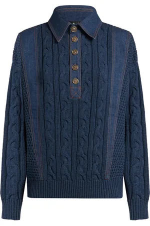 Etro Gestricktes Poloshirt