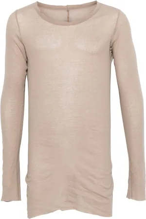 Rick Owens Geripptes Langarmshirt