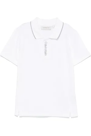 Calvin Klein Poloshirt mit Logo-Stickerei