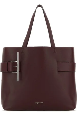 Alexander McQueen Tyrian T-Bar Tote Bag