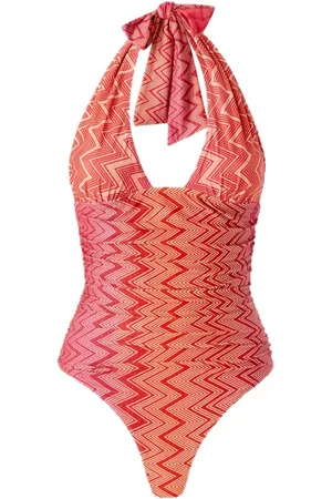 Missoni Badeanzug mit Zickzack-Print