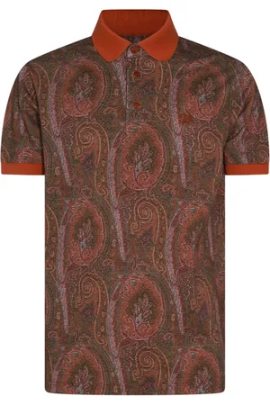 Etro Poloshirt mit Paisley-Print