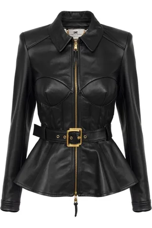 Elisabetta Franchi Jacke mit Schößchen