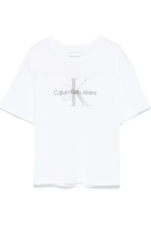 Calvin Klein T-Shirt mit gummiertem Logo