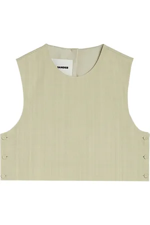 Jil Sander Top mit rundem Ausschnitt
