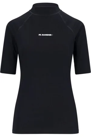 Jil Sander T-Shirt mit Logo-Print