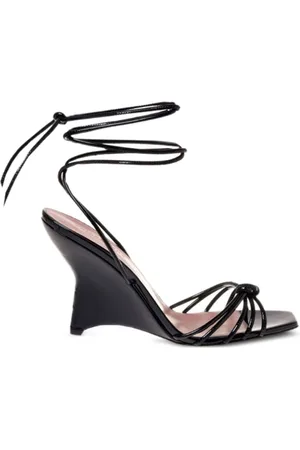 Serafini Sandalen aus Lackleder