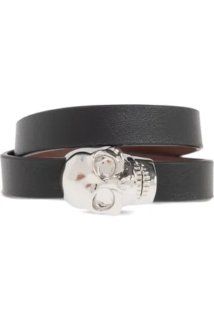 Alexander McQueen Armband mit Totenkopf-Applikation
