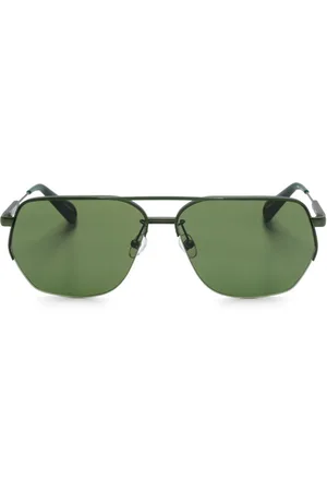 Jacquemus X Linda Farrow Pilotenbrille
