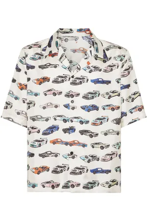 Philipp Plein Cars Racing Bowlinghemd