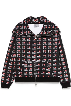 ASHLEY WILLIAMS I HEART ME BUTTERFLY Hoodie