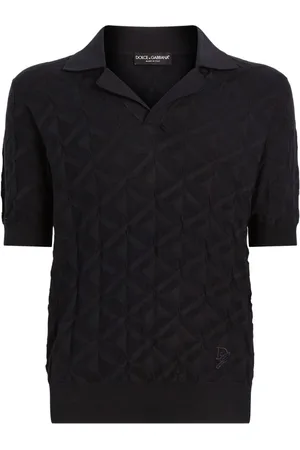 Dolce & Gabbana Gestricktes Poloshirt