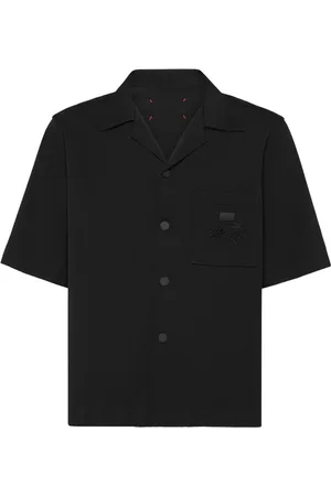 Philipp Plein Geripptes Bowlinghemd