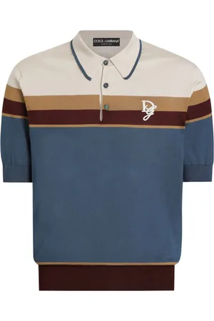 Dolce & Gabbana Gestreiftes Poloshirt