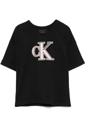 Calvin Klein T-Shirt mit Logo-Stickerei