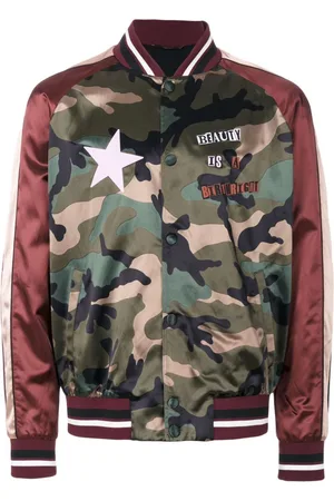 VALENTINO GARAVANI X Jamie Reid Bomberjacke aus Satin
