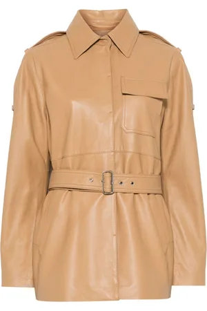 Victoria Beckham Klassische Lederjacke