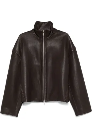 REMAIN Klassische Lederjacke