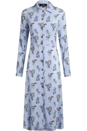 Etro Hemdkleid mit Print