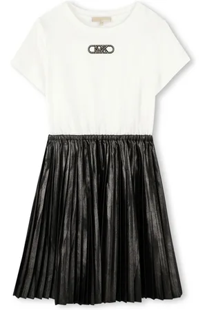 Michael Kors Kleid mit Logo-Schild