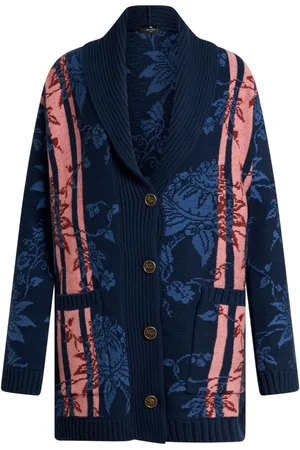Etro Maxi-Cardigan mit Gürtel