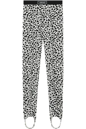 VERSACE Leggings mit Dalmatiner-Print