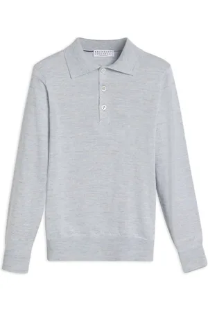Brunello Cucinelli Gestricktes Poloshirt