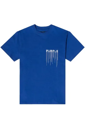 Purple Brand Wordmark Drip T-Shirt