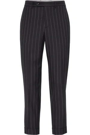 Brunello Cucinelli Hose mit Nadelstreifen