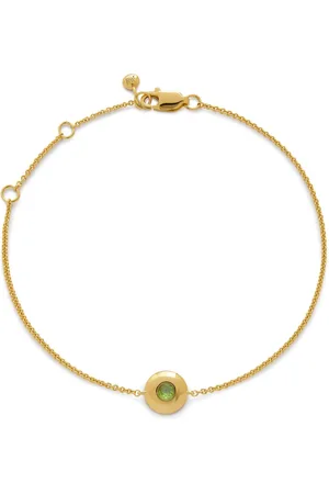 Monica Vinader August Birthstone Armband aus 18kt Gelbgold-Vermeil
