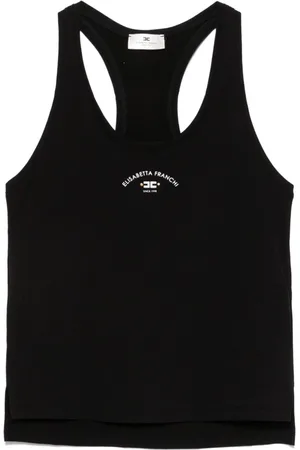 Elisabetta Franchi Tanktop mit Logo-Print