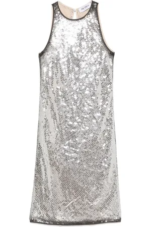 The Attico Minikleid mit Pailletten