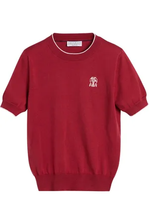 Brunello Cucinelli Gestricktes T-Shirt