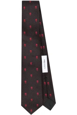 Alexander McQueen Krawatte mit Polka Dots