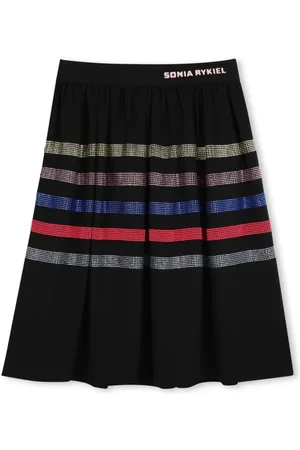 Sonia Rykiel Enfant Gestreifter Midirock