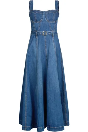 Liu Jo Kurzes Bustier-Jeanskleid