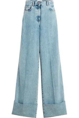 Lanvin Jeans mit weitem Bein