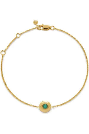 Monica Vinader May Birthstone Armband aus 18kt Gelbgold-Vermeil