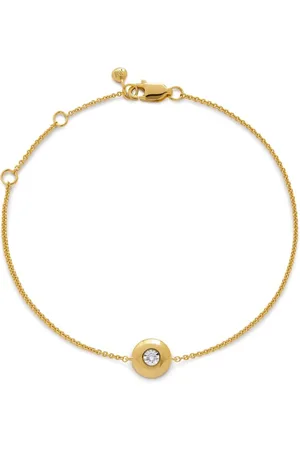 Monica Vinader April Birthstone Armband aus 18kt Gelbgold-Vermeil