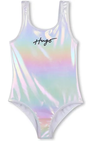 HUGO BOSS Badeanzug mit Logo-Print