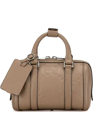 Gucci 2016-2024 mini Jumbo GG Reisetasche aus Leder