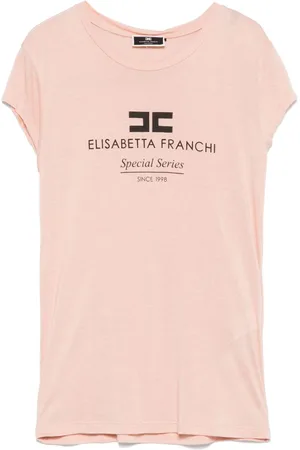 Elisabetta Franchi T-Shirt mit Logo-Print