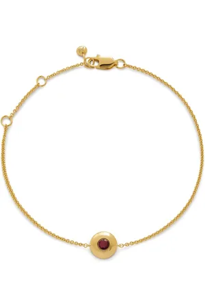 Monica Vinader July Birthstone Armband aus 18kt Gelbgold-Vermeil