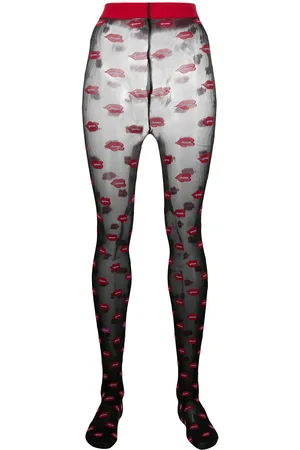 Natasha Zinko Jacquard-Strumpfhose
