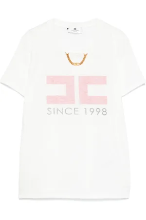 Elisabetta Franchi T-Shirt mit Logo-Print