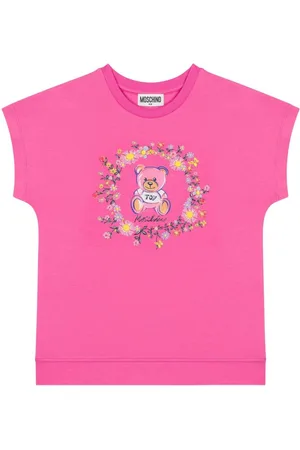 Moschino T-Shirt mit Teddy-Print