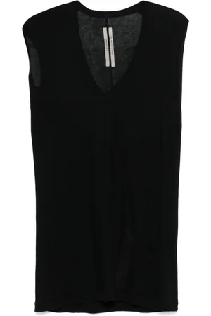 Rick Owens T-Shirt mit tiefem V-Ausschnitt