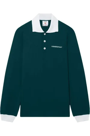Casablanca Langärmeliges Poloshirt