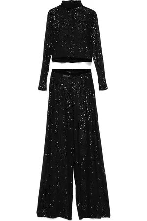 Atu Body Couture Hosen-Set mit Pailletten