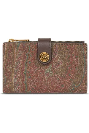 Etro Portemonnaie mit Paisley-Jacquard